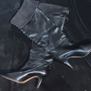 Knee high- high heel boots